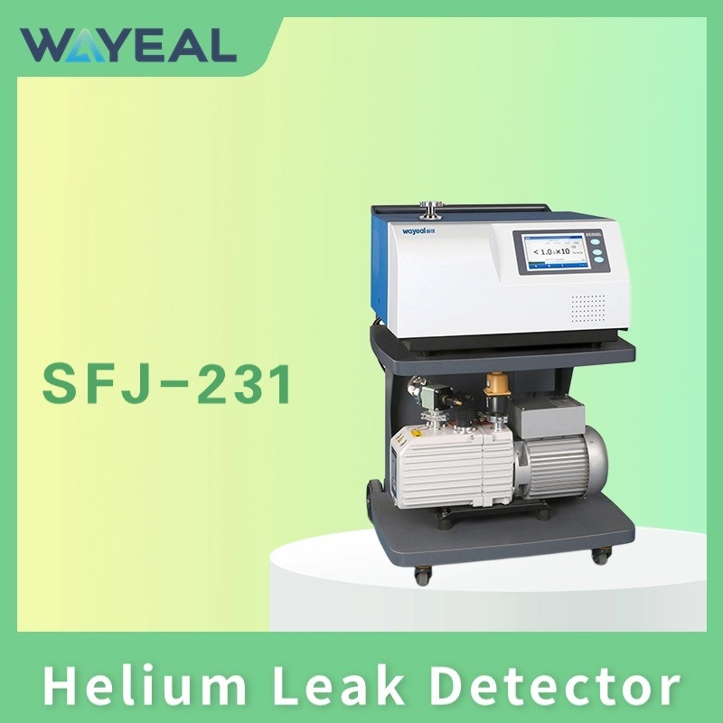 Waeal SFJ-231 mobiele heliumlekkage detector machine prijs 5,0×10-13 Pa·m3/s