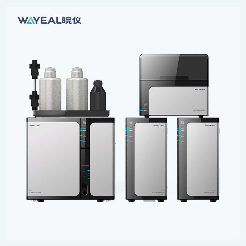 Modulair Dual Systeem Ontwerp Ionchromatografie Machine met Debiet 0.001~12.000mL