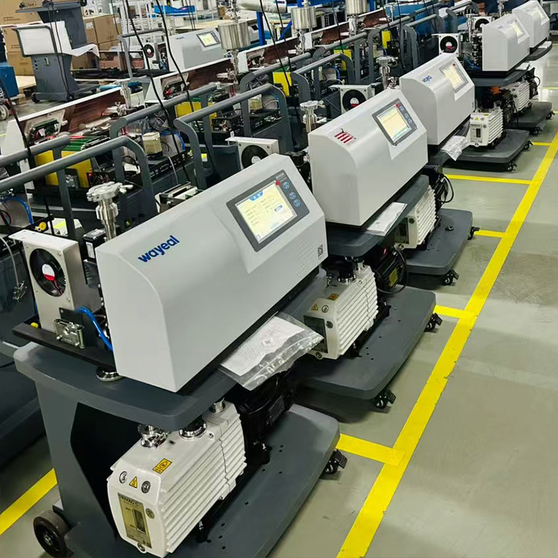 7 inch kleuren touchscreen Heliumlekkadetector voor PCB-lekkadetectie