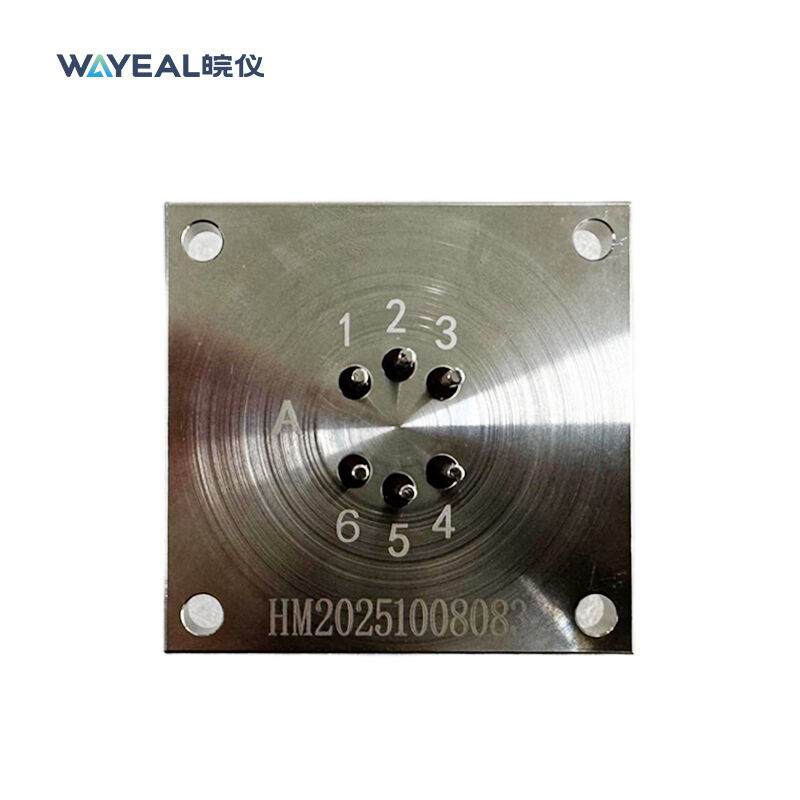 Automatisch schuivende met iridium beklede yttrium-oxide-ionbron voor heliumlekdetector