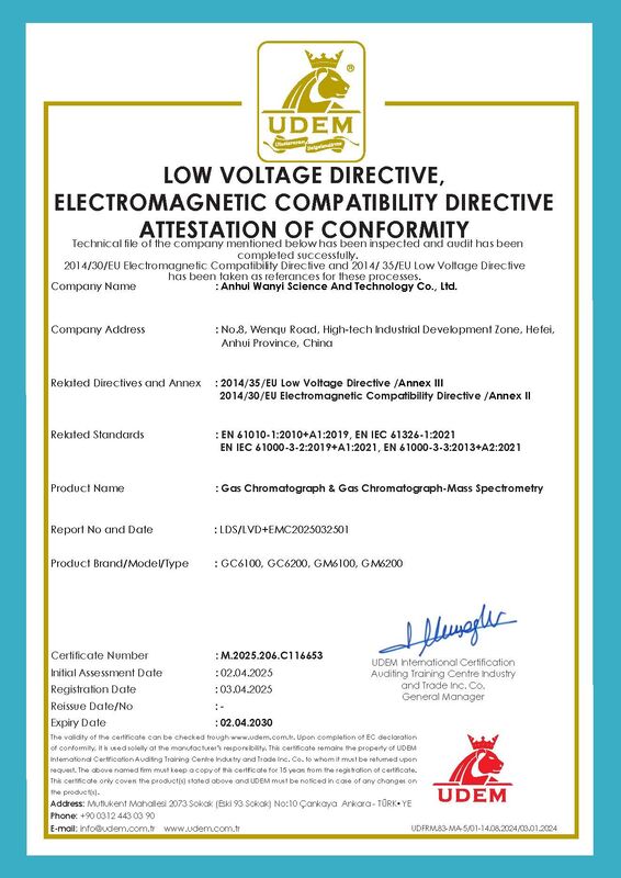 China Merk GM6100 Gaschromatografie Massaspectrometrie Systeem Met 16 Injectiepoorten