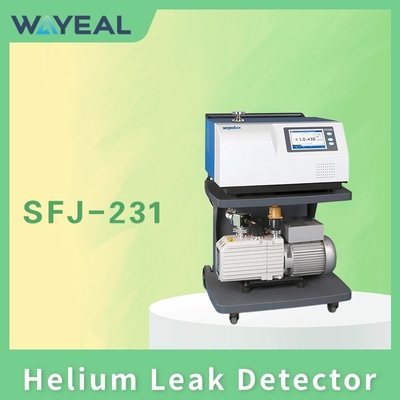 Wayeal SFJ-231 2 Ionbronnen Helium Leak Detector Machine voor het detecteren van kleine lekken