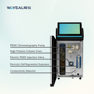 Dual-System Ion Chromatography Instrument voor Anionen of Cationen Analysis tegelijkertijd