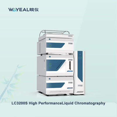 42 MPa modulair ontworpen PLC-vloeibare chromatografische machine met UV-detector