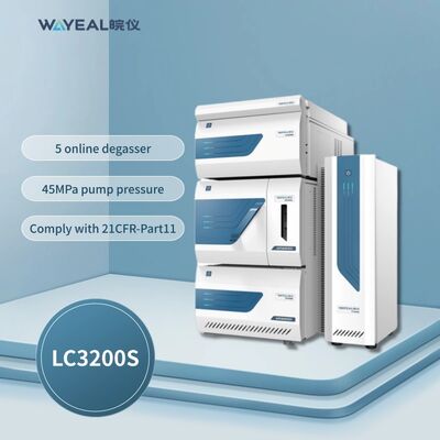 42 MPa hoogwaardig vloeibare chromatografieinstrument met UVD/ELSD/FLD/ELSD/RID