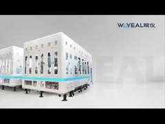 Vacuümkamer Heliumlekkadetector systeem